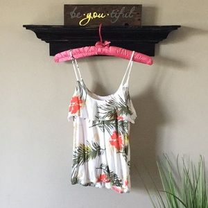 Tropical Print tank